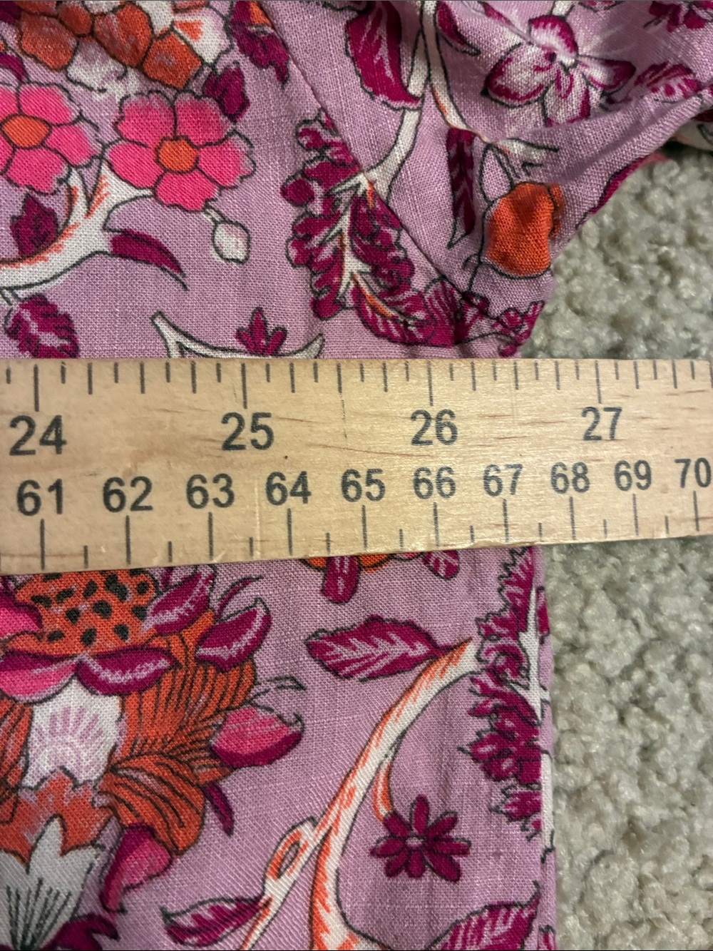 Knox Rose Pink Floral Mix-Print Button-Up Top - Picture 6 of 11